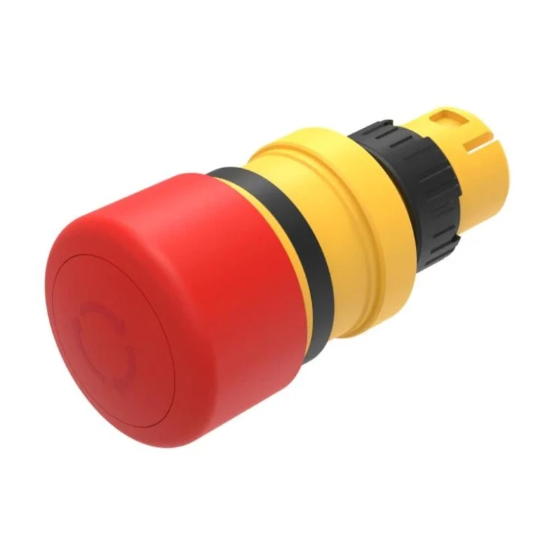 EAO Maintained Emergency Stop Push Button 16 mm Cutout Plastic Housing IP66 IP69K IP67 61-3440.4/1