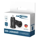 Ansmann Car Charger USB Type A 12-32V Input Voltage 5V DC Output 1A 30W 1000-0031-520