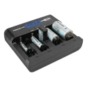Ansmann Powerline 5 Pro Battery Charger for 12V NiMH NiCd Batteries 1.8A, 4 Bay, US AUS EU UK Plug 100-240V 1001-0018-UK-520