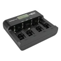 Ansmann Powerline 5 Pro Battery Charger for 12V NiMH NiCd Batteries 1.8A, 4 Bay, US AUS EU UK Plug 100-240V 1001-0018-UK-520