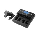 Ansmann Powerline 5 Pro Battery Charger for 12V NiMH NiCd Batteries 1.8A, 4 Bay, US AUS EU UK Plug 100-240V 1001-0018-UK-520
