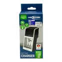 Ansmann Battery Charger for NiMH Batteries 1.2V, 8.4V, 9V Output, 650mA Charge Current, AAA, AA, 9V 1001-0094-44-03520