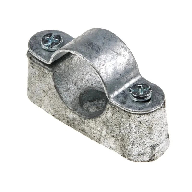 RS PRO Natural Steel Cable Clip, 25 mm Maximum Bundle Diameter, Screw Fixing, Saddle Clamp 606-018