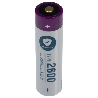 Ansmann 3.6 V Lithium-ion Rechargeable Battery Pack 2.6 Ah 18650 Series Model 1307-0002-520