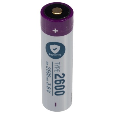 Ansmann 3.6 V Lithium-ion Rechargeable Battery Pack 2.6 Ah 18650 Series Model 1307-0002-520