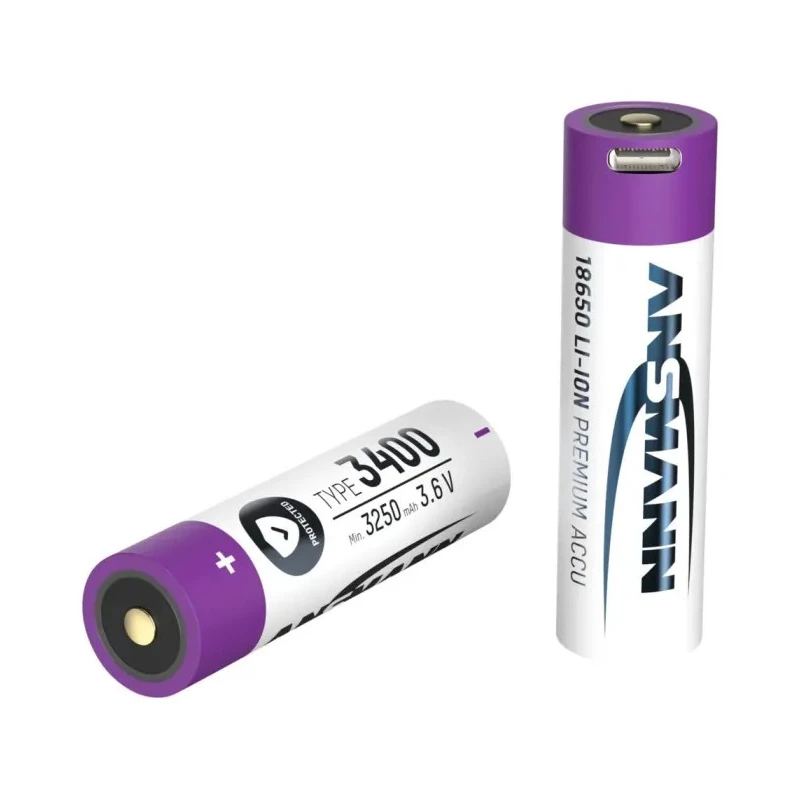 Ansmann 3.6 V Lithium-ion Rechargeable Battery Pack 3.4 Ah 1307-0003-520