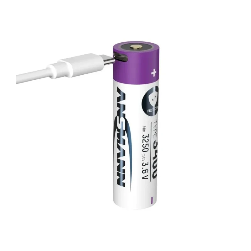 Ansmann 3.6 V Lithium-ion Rechargeable Battery Pack 3.4 Ah 1307-0003-520
