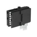Molex 213205 Series Right Angle Busbar Connector 1 Row Solder Termination 200A 600V Copper Alloy Silver Plated 2132050001