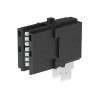 Molex 213205 Series Right Angle Busbar Connector 1 Row Solder Termination 200A 600V Copper Alloy Silver Plated 2132050001