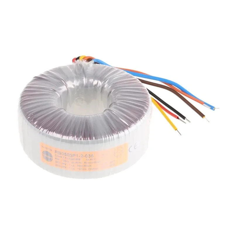 Nuvotem Talema 230 V ac Toroidal Transformer 2 x 35 V ac Secondary, 2 Output, 500 VA 0500P1-2-035