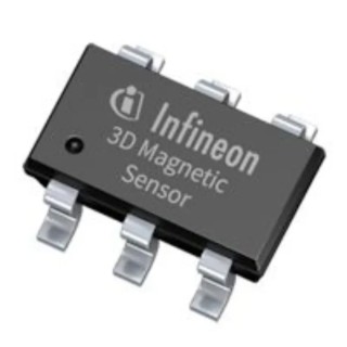 Infineon 3 Axis Surface Hall Effect Sensor 2.8 V to 3.5 V I2C Interface TSOP 6-Pin TLE493DA2B6HTSA1