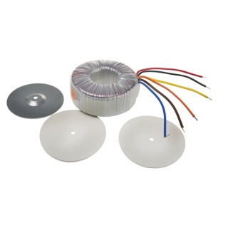 Nuvotem Talema 230 V ac Toroidal Transformer 2 Output 2 x 25 V ac 10A 500 VA 0500P1-2-025