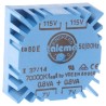 Nuvotem Talema 230 V ac 2 Output 2 x 7 V ac Toroidal Transformer 1.6 VA IEC UL 70000K