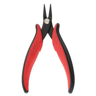 RS PRO 1-Piece Flat Nose Plier Serrated, 146mm Overall Length, 16mm Jaw Width, Chrome Finish 606-541