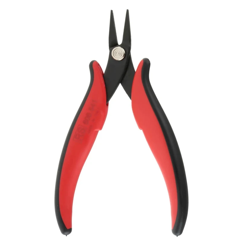RS PRO 1-Piece Flat Nose Plier Serrated, 146mm Overall Length, 16mm Jaw Width, Chrome Finish 606-541