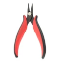 RS PRO Flat Nose Plier, Soft Grip Handle, Steel, 140mm Overall Length, 30mm Jaw Length 606-535