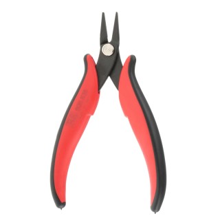 RS PRO Flat Nose Plier, Soft Grip Handle, Steel, 140mm Overall Length, 30mm Jaw Length 606-535