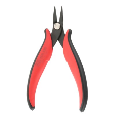 RS PRO Flat Nose Plier, Soft Grip Handle, Steel, 140mm Overall Length, 30mm Jaw Length 606-535