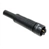 Amphenol Industrial Circular Connector 5 Contacts Panel Mount Miniature Socket Female IP68 Push Lock X-LOK AG-05BFGM-QL8G02
