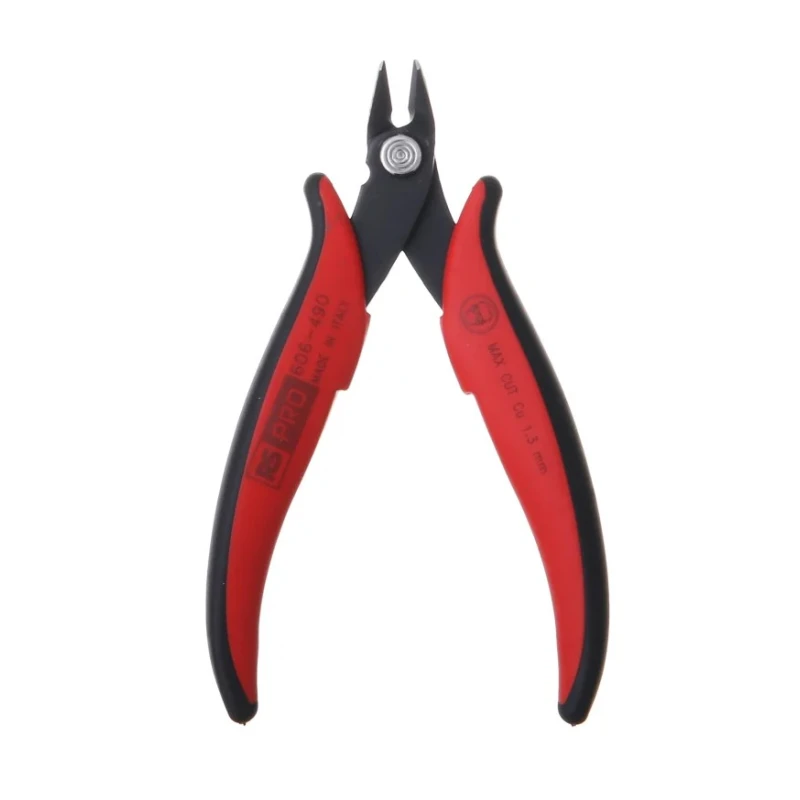 RS PRO Flush Side Cutter Steel Jaw 10mm Width 138mm Length Model 606-490