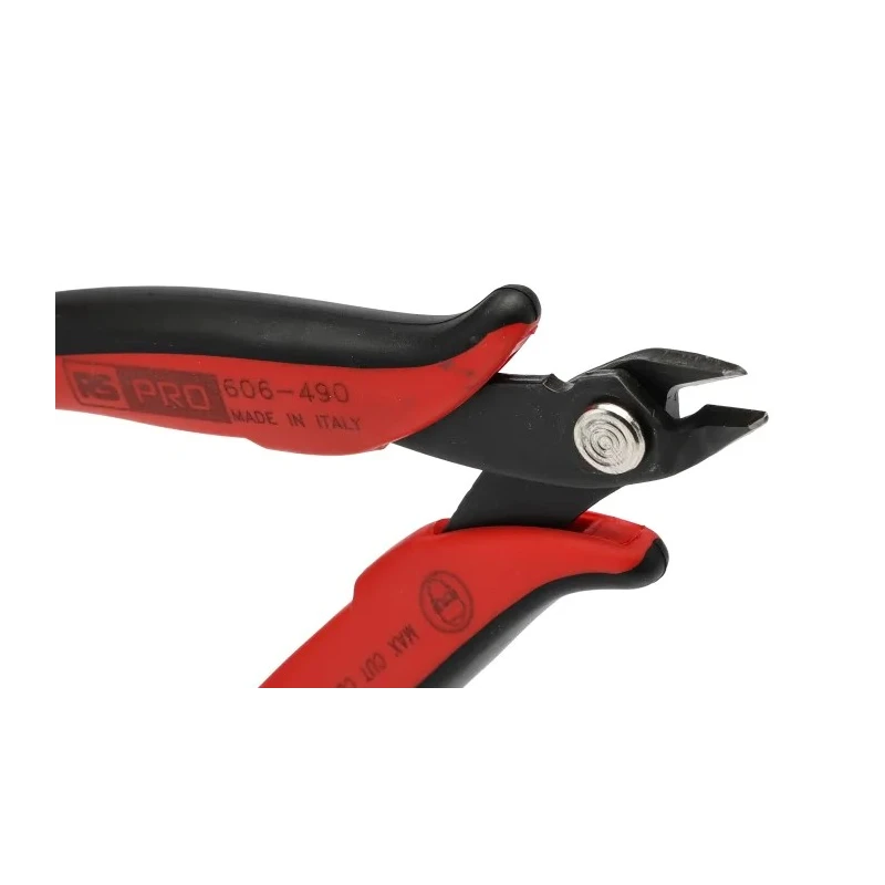 RS PRO Flush Side Cutter Steel Jaw 10mm Width 138mm Length Model 606-490