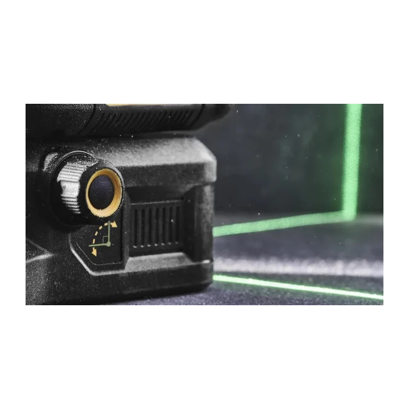 DeWALT 12/18V Battery Powered 3x 360° Green Laser Level Self-Levelling Indoor Precision Tool DCE089NG18-XJ