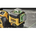 DeWALT 12/18V Battery Powered 3x 360° Green Laser Level Self-Levelling Indoor Precision Tool DCE089NG18-XJ