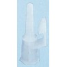 Essentra 6.4 mm High Nylon PCB Support Pillar for 4 mm PCB Hole TEHCBS-4-01
