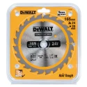 DeWALT Circular Saw Blade 24 Teeth Per Inch for Timber with Embedded Nails, Rough Timber, Softwood, Composite DT1949-QZ