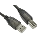 NewLink IC Socket USB Cable Male USB Type A to Male USB B, USB 2.0, 20 m, Black USB2-PREXT20M