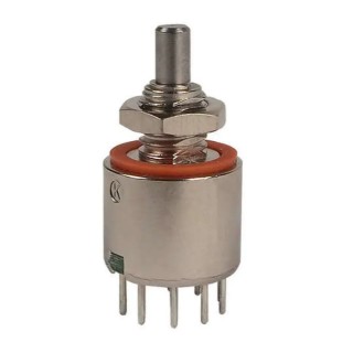 Elma 16 Position SPST Rotary Selector Switch, 200mA, PCB Terminal MR50