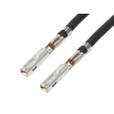Molex Pre-Crimped Lead Female Connector 14V Cable Length 225 mm Black 2163001123