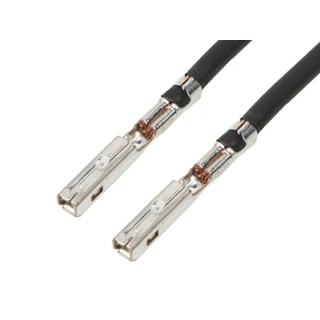 Molex Pre-Crimped Lead Female Connector 14V Cable Length 225 mm Black 2163001123