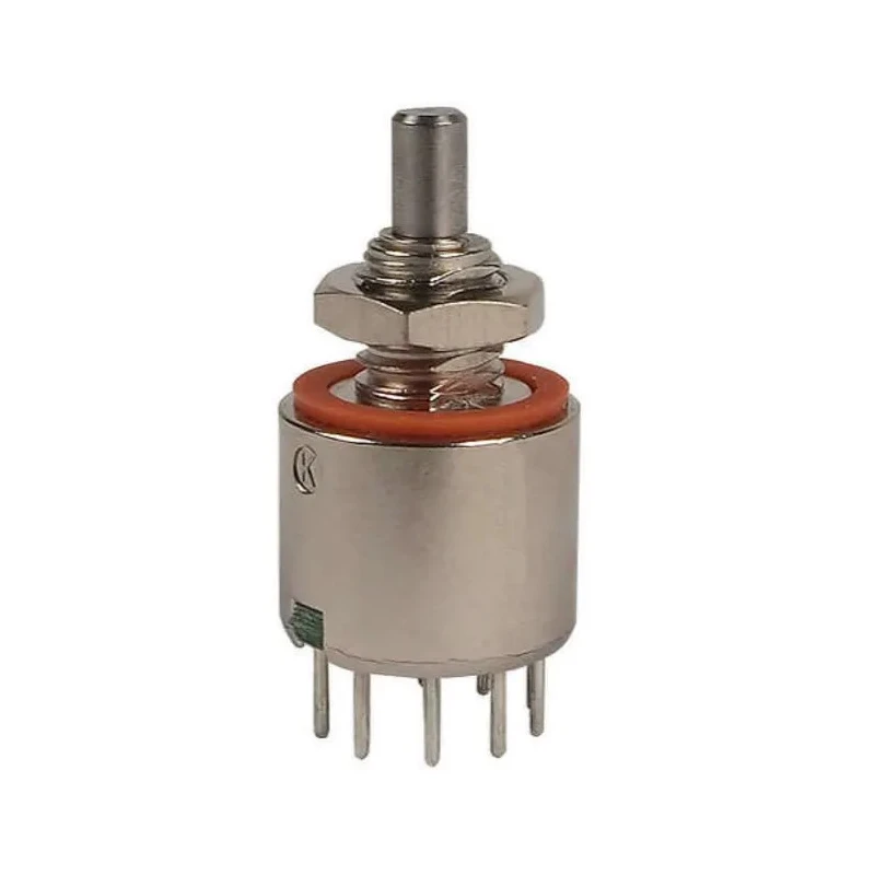Elma 12 Position SPST Rotary Selector Switch, 200mA, PCB Terminal MR50