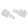 Essentra 6.4 mm High Nylon PCB Support Pillar for 4 mm PCB Hole TCBS 4 01