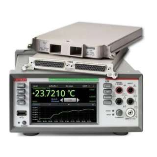 Keithley Data Acquisition and Logging Multimeter System Bundle with 7700 20-Channel Plug-in Card, True RMS, 3A AC/DC DAQ6510