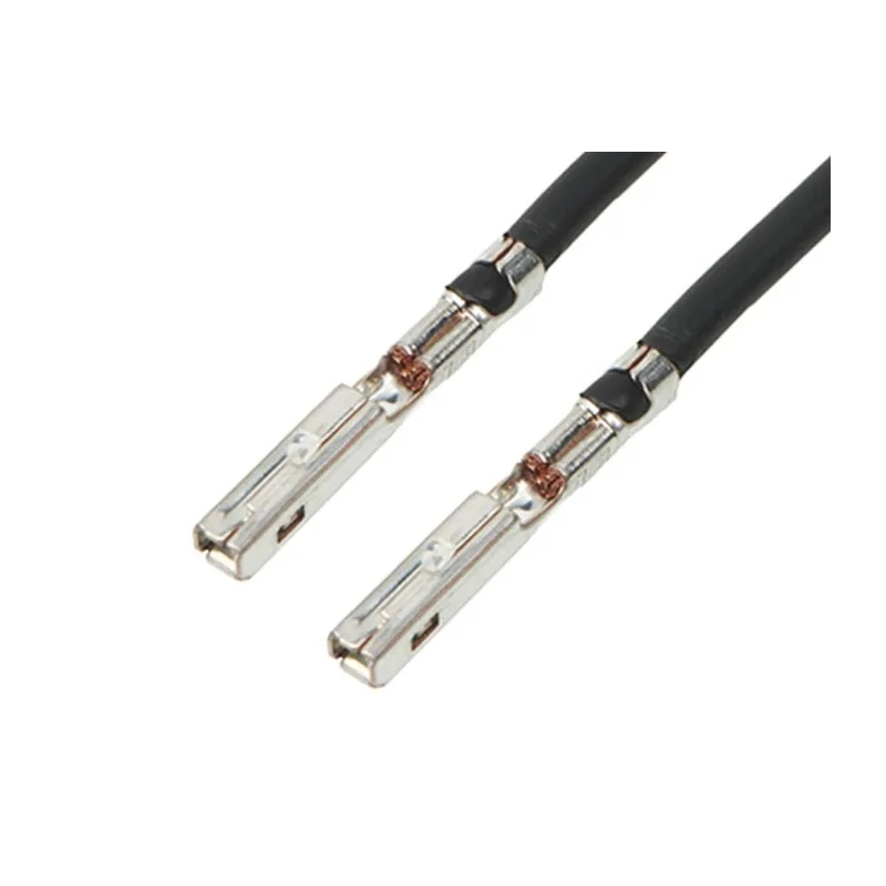 Molex Pre-Crimped Female Connector Lead 14V Cable Length 450 mm Black MX150 Series 2163001125