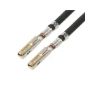 Molex Pre-Crimped Lead Female Connector 225 mm 14V Black MX150 2163001223