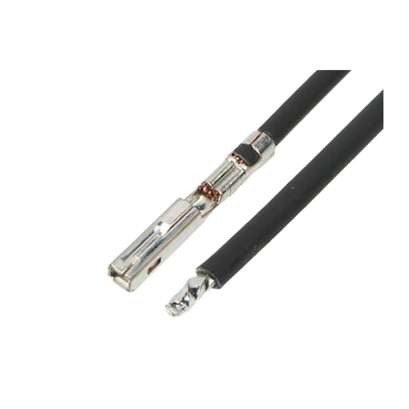 Molex Pre-Crimped Lead Female Connector Unterminated 600 mm Cable Length 14V MX150 Series 2163011116