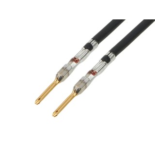Molex Pre-Crimped Lead M x 150 Male Connector 14V 225 mm Cable Length Black 2163021223
