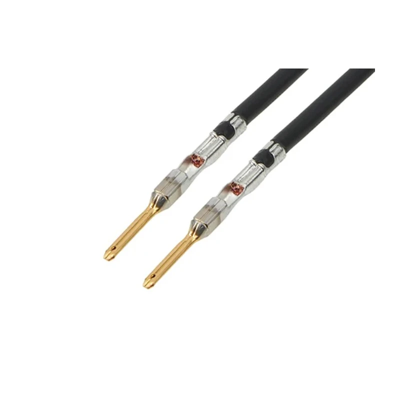 Molex Pre-Crimped Lead M x 150 Male Connector 14V 225 mm Cable Length Black 2163021223