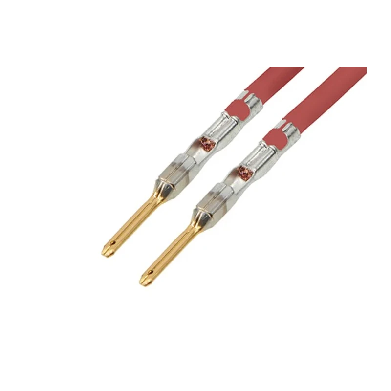 Molex Pre-Crimped Lead M x 150 Male Connector 14V 225 mm Red 2163022223