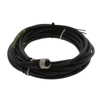Brad from Molex Sensor Actuator Cable Female 3 Way M12 to Male 3 Way Unterminated 2 m 1200060001