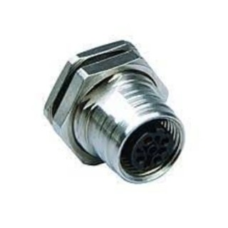 Brad from Molex Circular Connector Panel Mount Socket Female 4 Contacts M12 250V, 4A, IP69K Ultra-Lock Series 1200845189