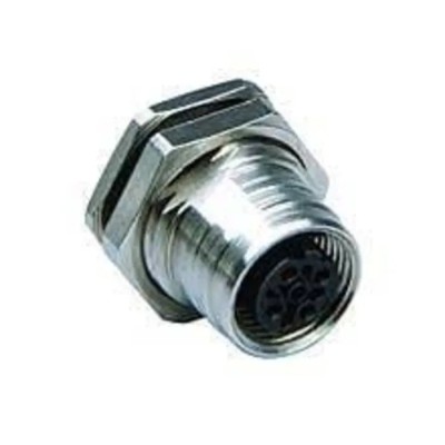 Brad from Molex Circular Connector Panel Mount Socket Female 4 Contacts M12 250V, 4A, IP69K Ultra-Lock Series 1200845189