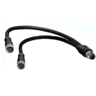 Brad from Molex Circular Connector Male 4 Way M12 Micro Change to Female 3 Way M12 Micro Change 4 m 1200688096