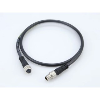 Brad from Molex Female 3 Way M8 to Male 3 Way M8 Sensor Actuator Cable 600 mm 60V Polyurethane Jacket 1200878558