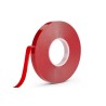 RS PRO VST Transparent Acrylic Double-Sided Foam Tape 19mm x 33m, 0.5mm Thick 224-3443