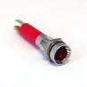 CML Innovative Technologies Recessed Bezel Panel Indicator Red LED 8 mm IP67 24V 19050353