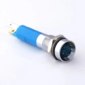 CML Innovative Technologies Recessed Bezel Panel Indicator Blue LED 8 mm IP67 24V 19050357